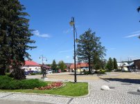 Rynek w Wielopolu Skrzyńskim